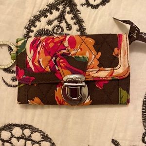 vera bradley wallet card case